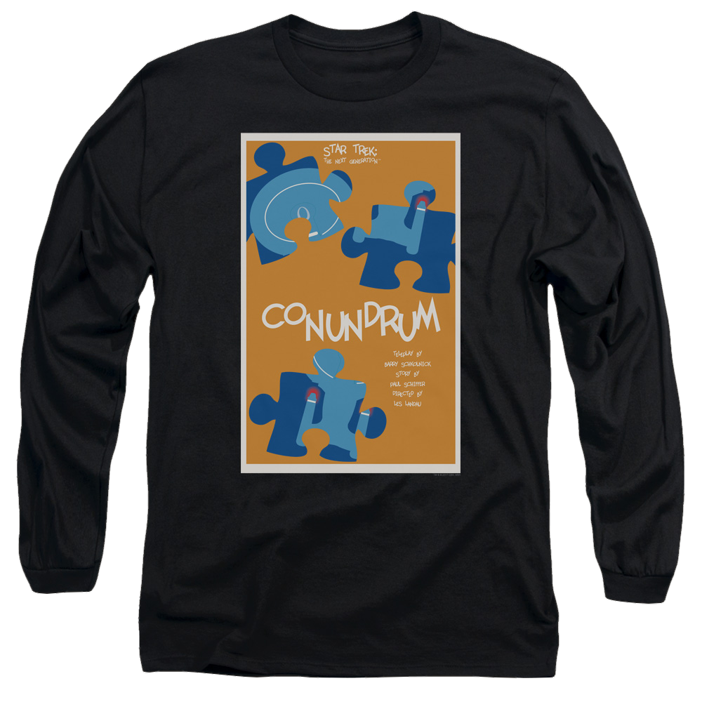 Star Trek The Next Generation Tng S5 Ep14 - Men's Long Sleeve T-Shirt Men's Long Sleeve T-Shirt Star Trek   