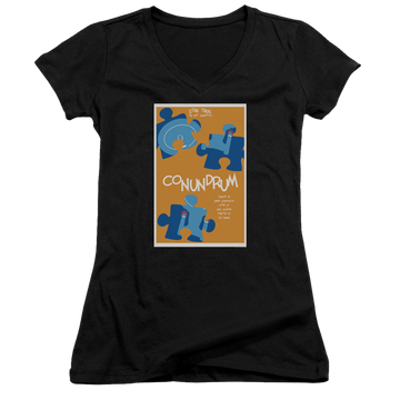 Star Trek The Next Generation Tng Season 5 Episode 14 - Juniors V-Neck T-Shirt Juniors V-Neck T-Shirt Star Trek   
