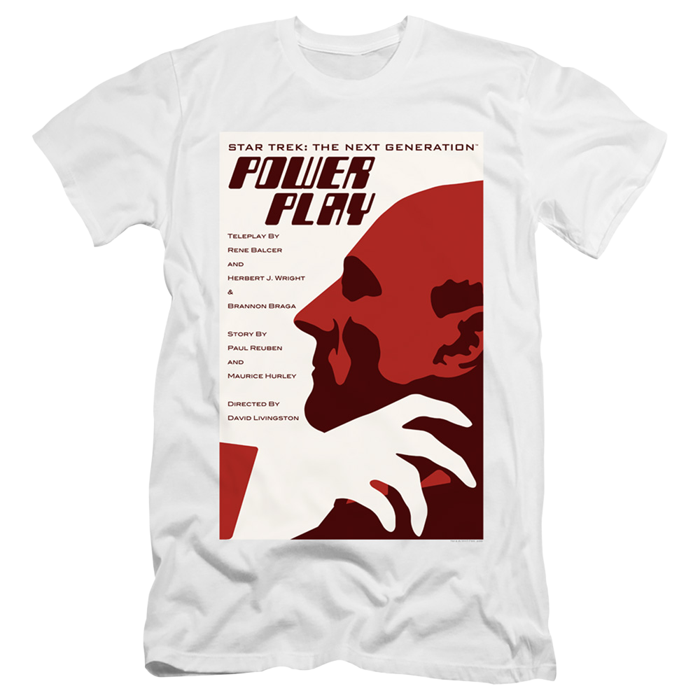 Star Trek The Next Generation Tng Season 5 Episode 15 - Men's Premium Slim Fit T-Shirt Men's Premium Slim Fit T-Shirt Star Trek   