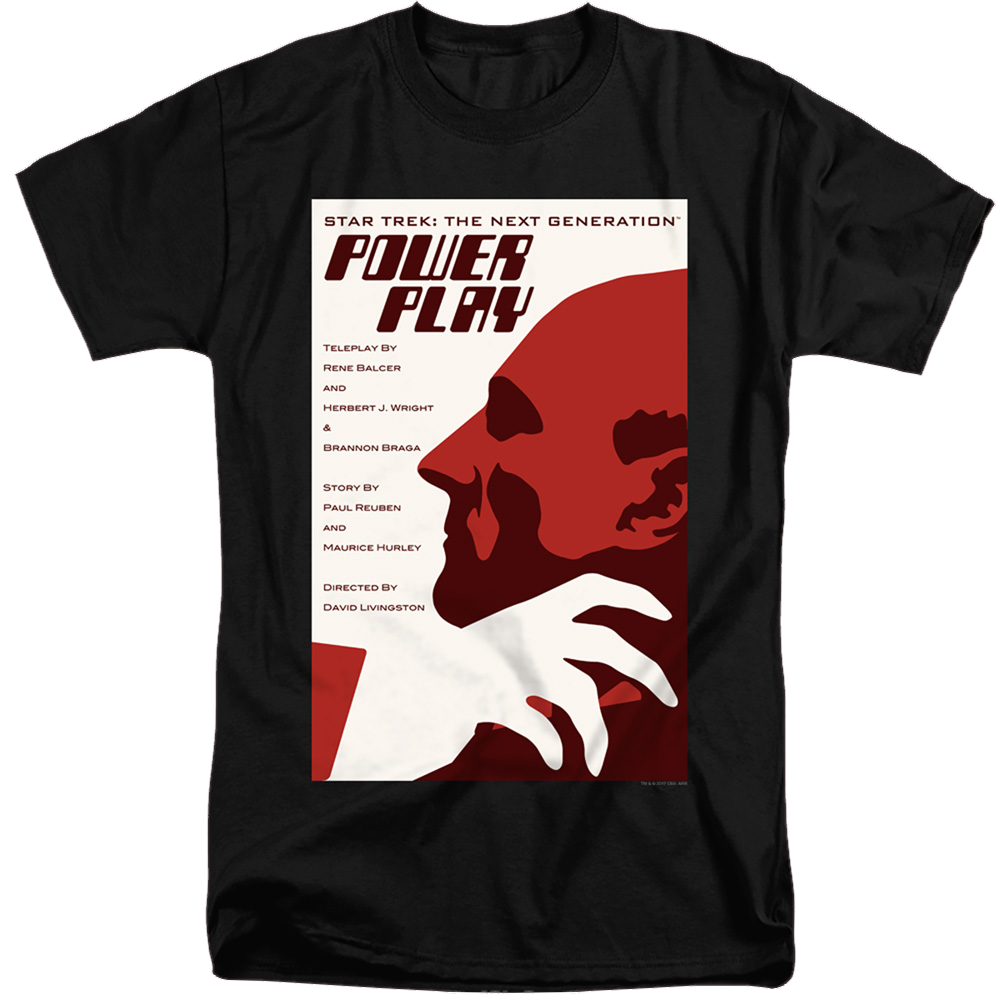 Star Trek The Next Generation Tng Season 5 Episode 15 - Men's Tall Fit T-Shirt Men's Tall Fit T-Shirt Star Trek   