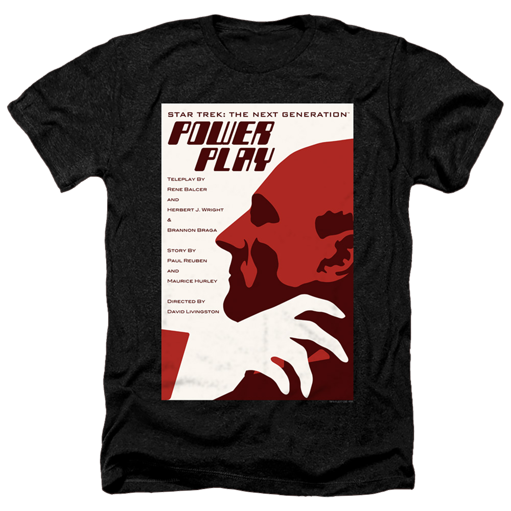 Star Trek The Next Generation Tng Season 5 Episode 15 - Men's Heather T-Shirt Men's Heather T-Shirt Star Trek   