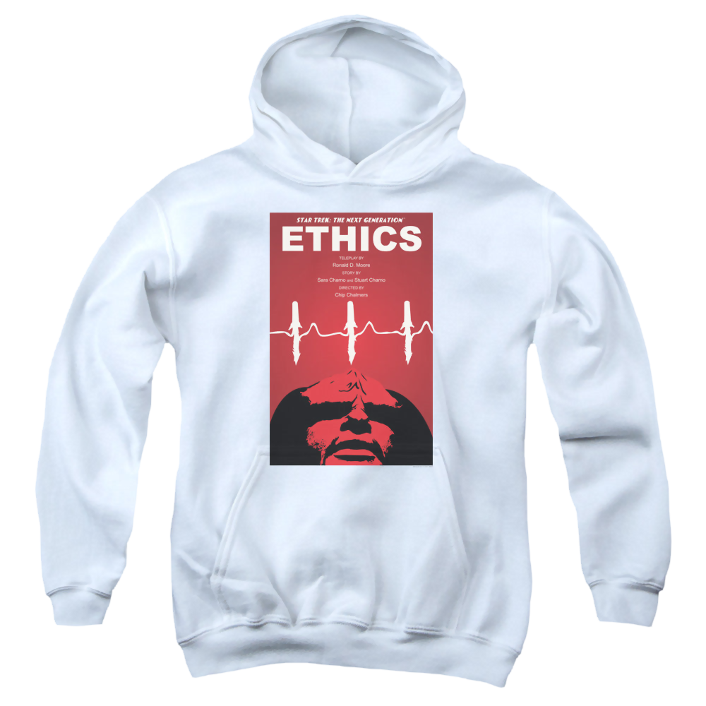 Star Trek The Next Generation Tng Season 5 Episode 16 - Youth Hoodie Youth Hoodie (Ages 8-12) Star Trek   