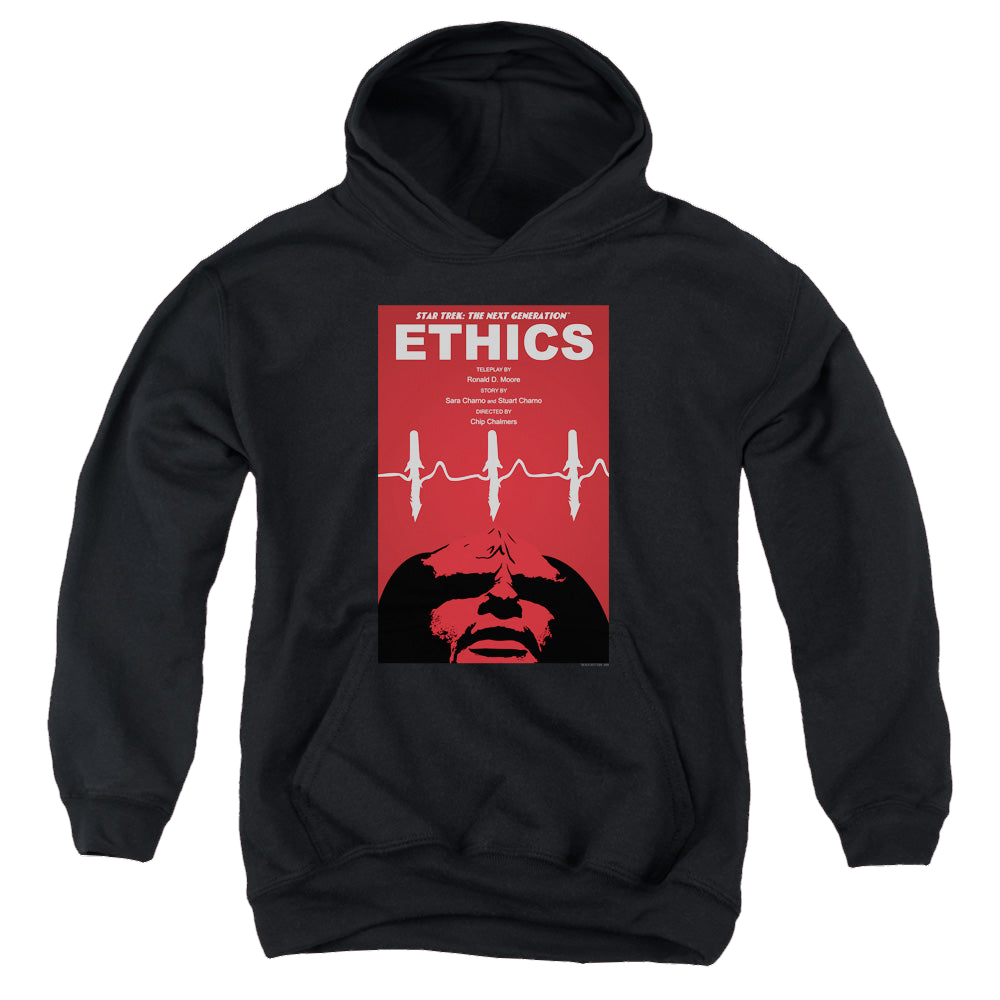 Star Trek The Next Generation Tng Season 5 Episode 16 - Youth Hoodie Youth Hoodie (Ages 8-12) Star Trek   