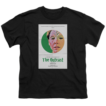 Black youth t-shirt for ages 8 to 12 with Star Trek The Next Generation Tng Season 5 Episode 17 graphic