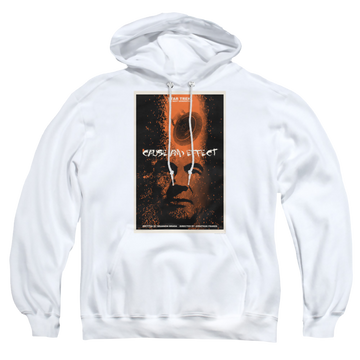 White pullover hoodie with Star Trek The Next Generation Tng Season 5 Episode 18 graphic