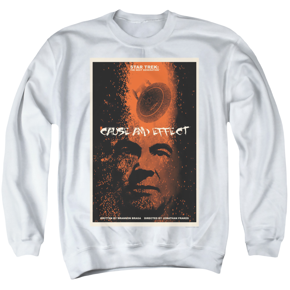 Star Trek The Next Generation Tng S5 Ep18 - Men's Crewneck Sweatshirt Men's Crewneck Sweatshirt Star Trek   