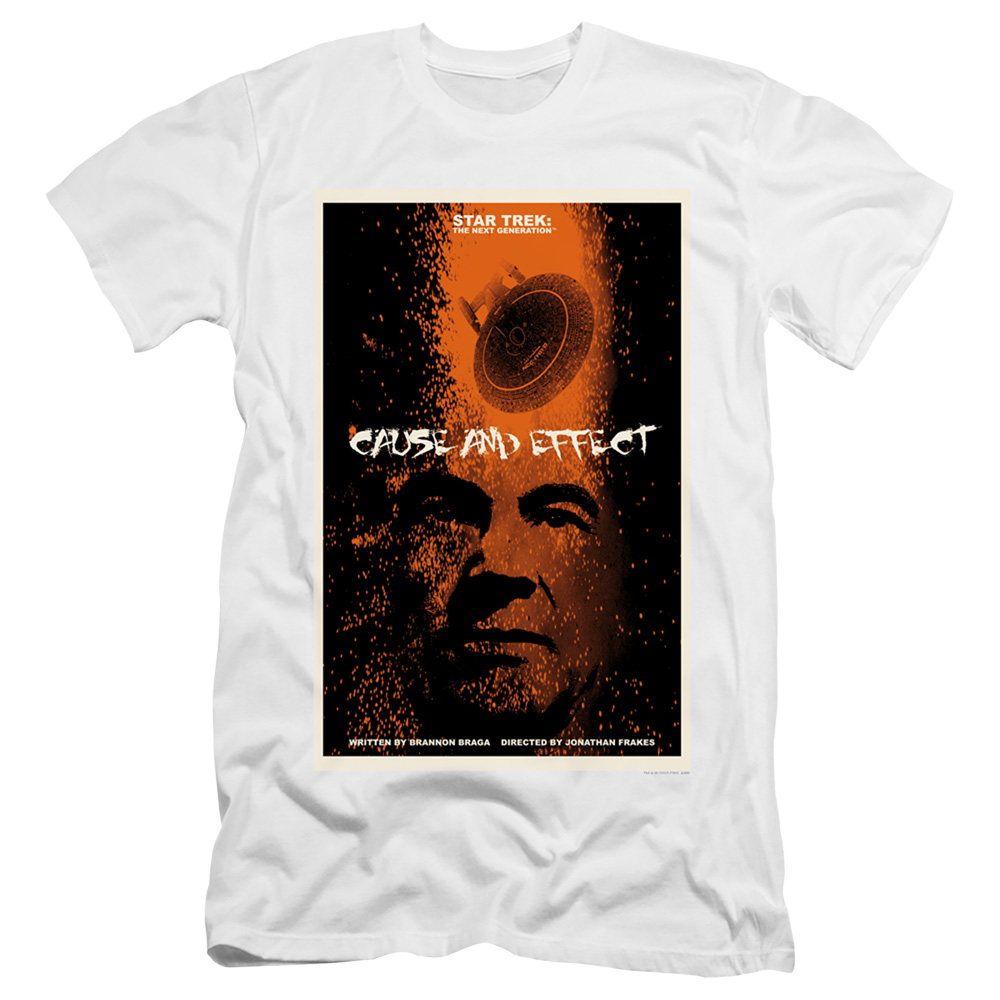 Star Trek The Next Generation Tng Season 5 Episode 18 - Men's Premium Slim Fit T-Shirt Men's Premium Slim Fit T-Shirt Star Trek   