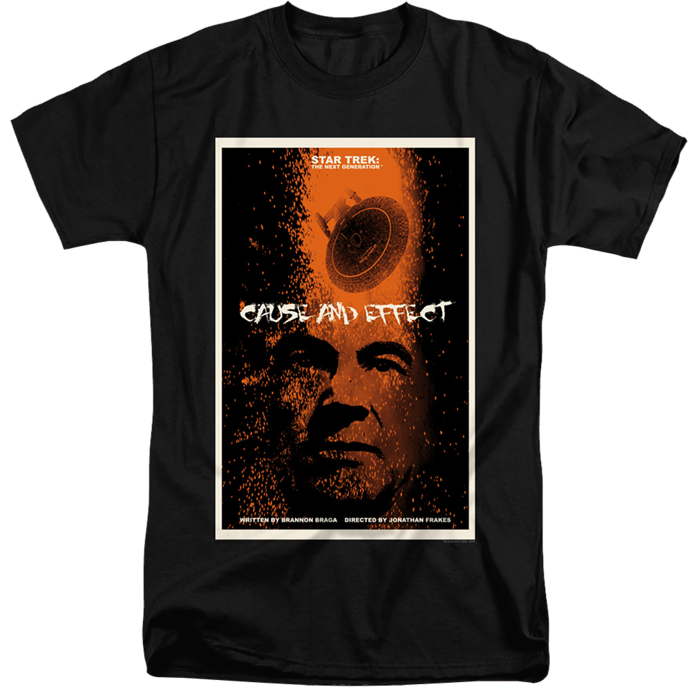 Star Trek The Next Generation Tng Season 5 Episode 18 - Men's Tall Fit T-Shirt Men's Tall Fit T-Shirt Star Trek   