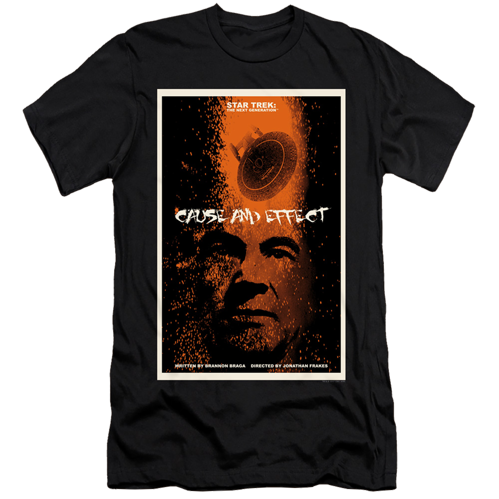 Star Trek The Next Generation Tng Season 5 Episode 18 - Men's Premium Slim Fit T-Shirt Men's Premium Slim Fit T-Shirt Star Trek   