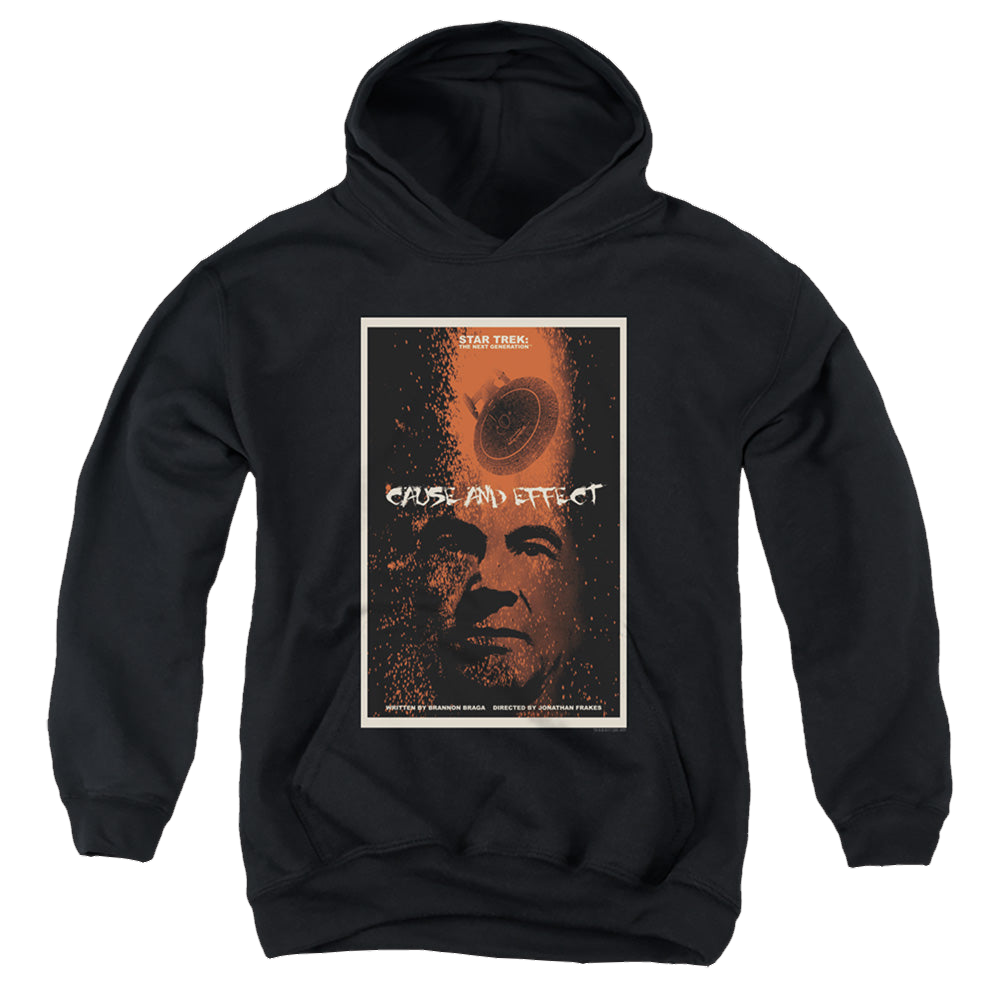 Star Trek The Next Generation Tng Season 5 Episode 18 - Youth Hoodie Youth Hoodie (Ages 8-12) Star Trek   