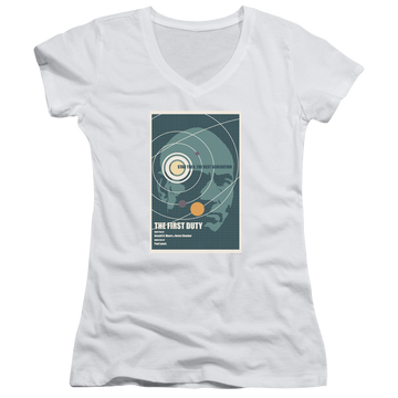 Star Trek The Next Generation Tng Season 5 Episode 19 - Juniors V-Neck T-Shirt Juniors V-Neck T-Shirt Star Trek   