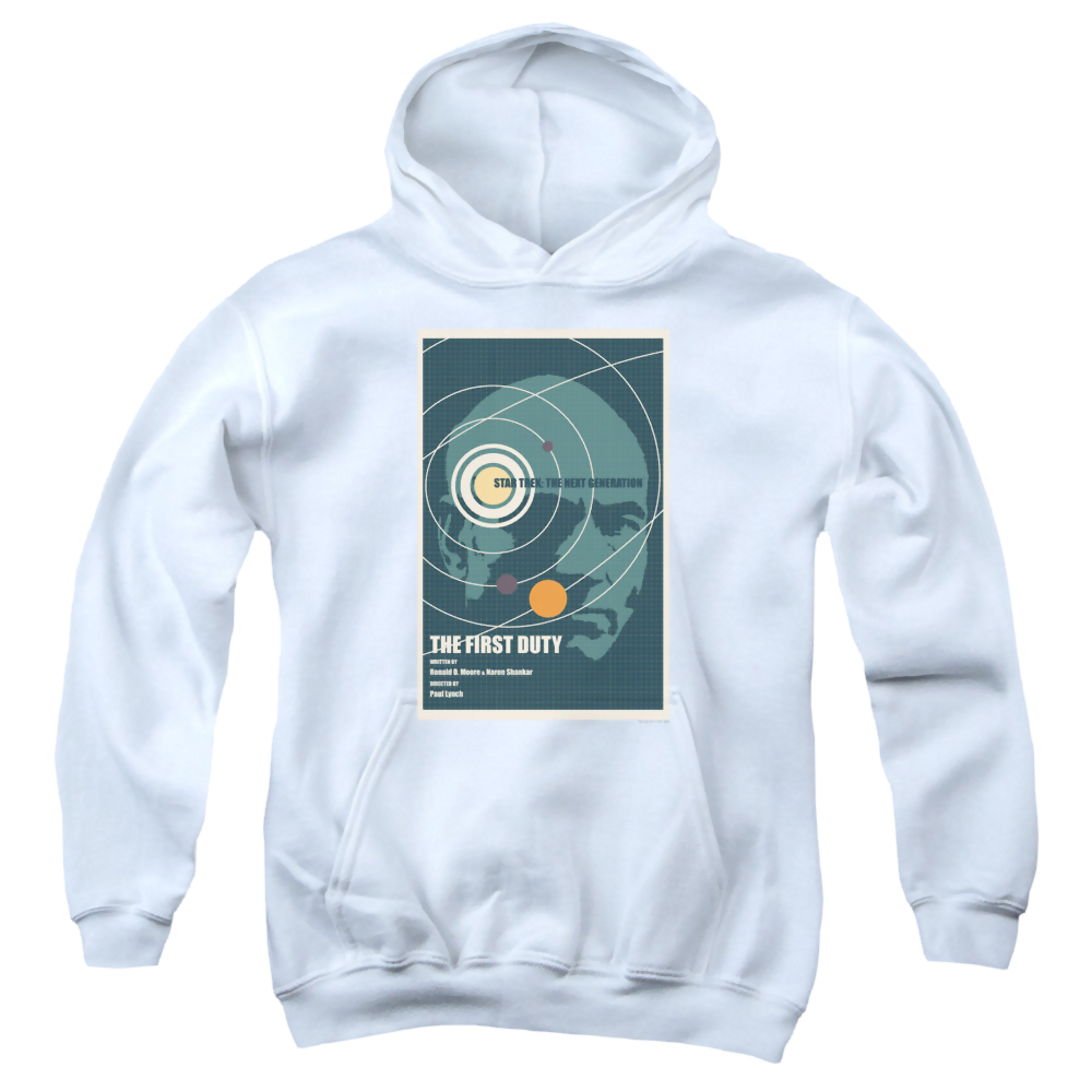 Star Trek The Next Generation Tng Season 5 Episode 19 - Youth Hoodie Youth Hoodie (Ages 8-12) Star Trek   