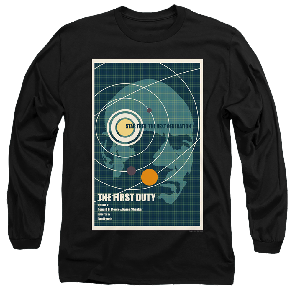 Star Trek The Next Generation Tng S5 Ep19 - Men's Long Sleeve T-Shirt Men's Long Sleeve T-Shirt Star Trek   