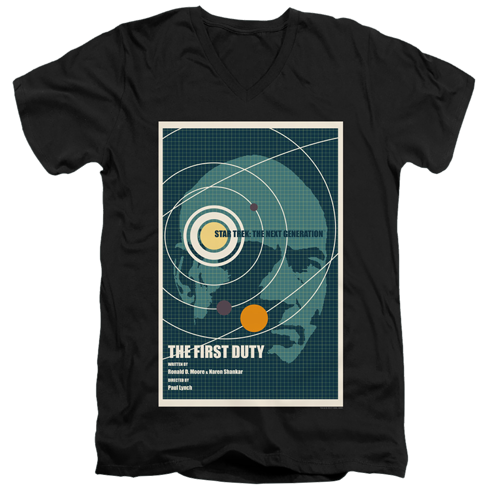 Star Trek The Next Generation Tng Season 5 Episode 19 - Men's V-Neck T-Shirt Men's V-Neck T-Shirt Star Trek   