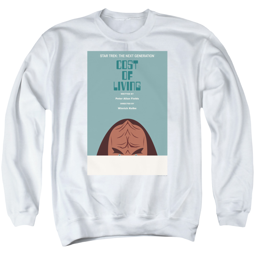 Star Trek The Next Generation Tng S5 Ep20 - Men's Crewneck Sweatshirt Men's Crewneck Sweatshirt Star Trek   