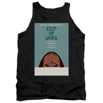 Black men's tank with Star Trek The Next Generation Tng Season 5 Episode 20 graphic
