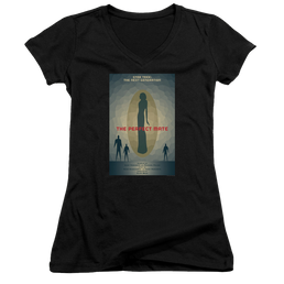 Star Trek The Next Generation Tng Season 5 Episode 21 - Juniors V-Neck T-Shirt Juniors V-Neck T-Shirt Star Trek   