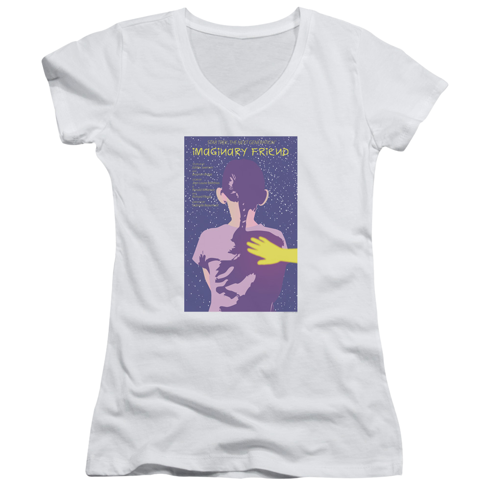 Star Trek The Next Generation Tng Season 5 Episode 22 - Juniors V-Neck T-Shirt Juniors V-Neck T-Shirt Star Trek   