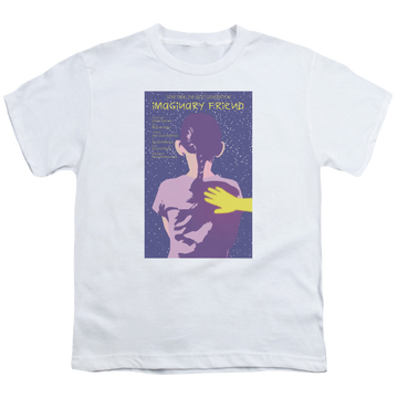 White youth t-shirt for ages 8 to 12 with Star Trek The Next Generation Tng Season 5 Episode 22 graphic
