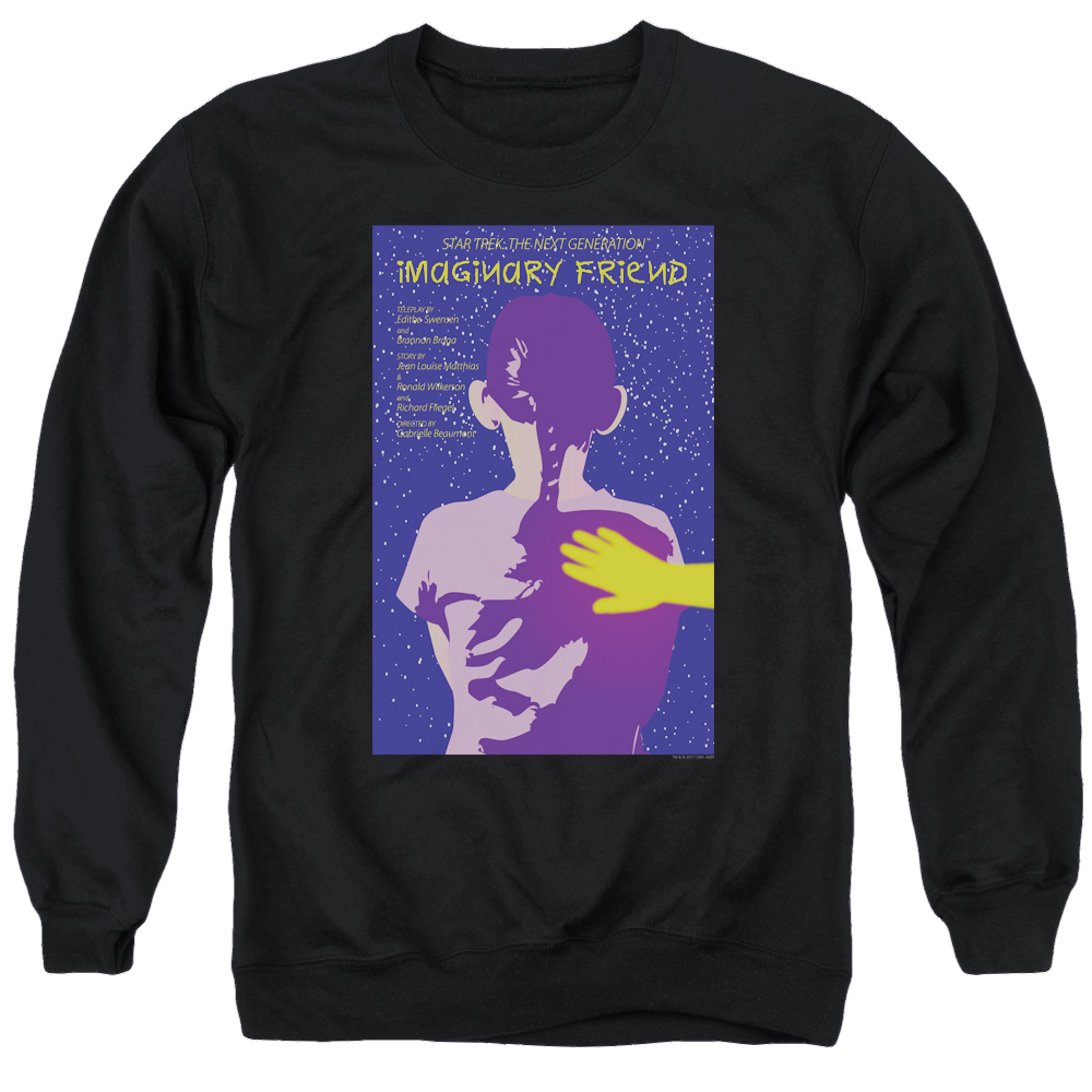 Star Trek The Next Generation Tng S5 Ep22 - Men's Crewneck Sweatshirt Men's Crewneck Sweatshirt Star Trek   