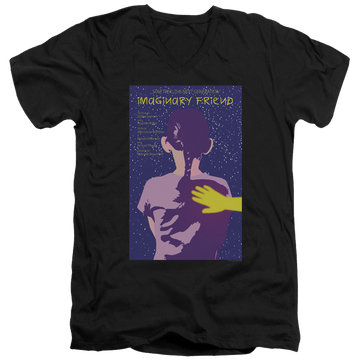 Black men's v-neck t-shirt with Star Trek The Next Generation Tng Season 5 Episode 22 graphic