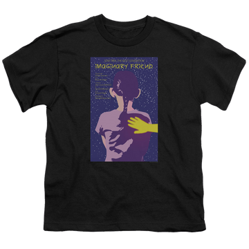 Black youth t-shirt for ages 8 to 12 with Star Trek The Next Generation Tng Season 5 Episode 22 graphic