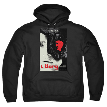 Black pullover hoodie with Star Trek The Next Generation Tng Season 5 Episode 23 graphic