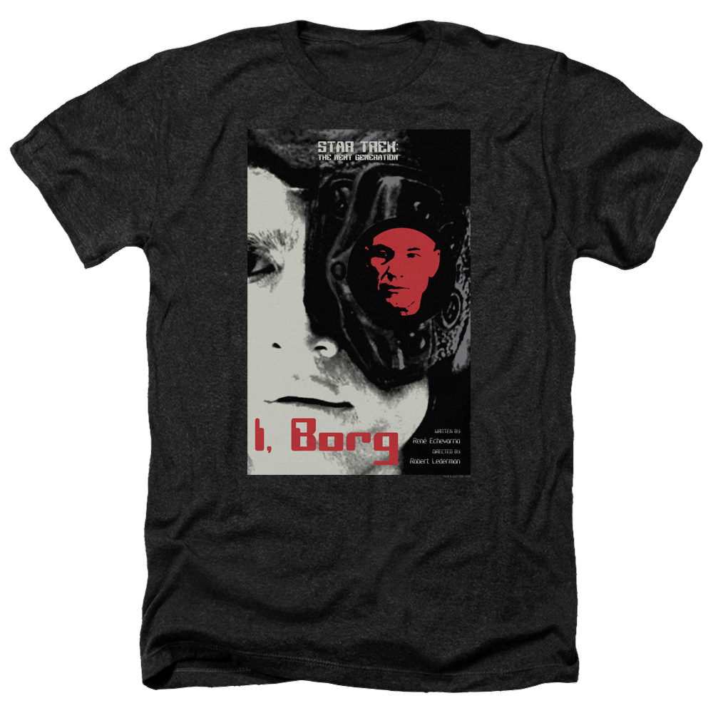 Star Trek The Next Generation Tng Season 5 Episode 23 - Men's Heather T-Shirt Men's Heather T-Shirt Star Trek   