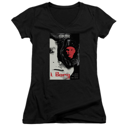 Star Trek The Next Generation Tng Season 5 Episode 23 - Juniors V-Neck T-Shirt Juniors V-Neck T-Shirt Star Trek   