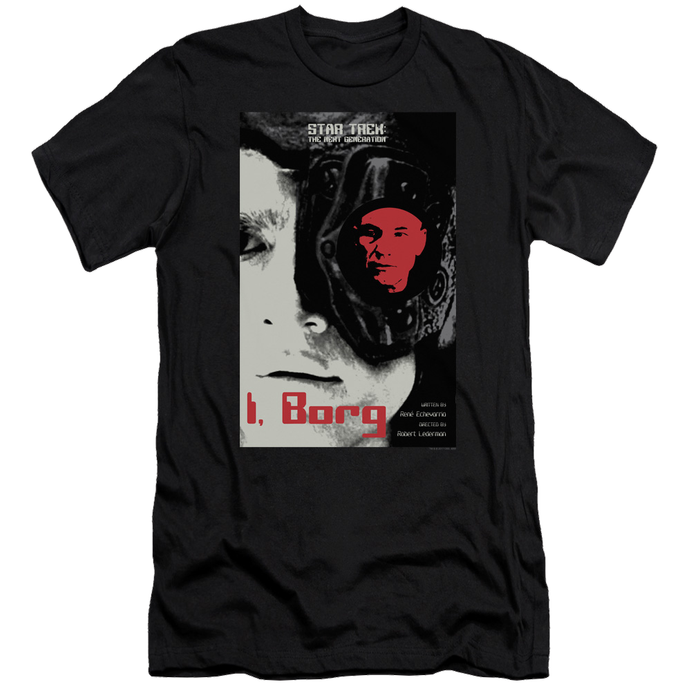Star Trek The Next Generation Tng Season 5 Episode 23 - Men's Premium Slim Fit T-Shirt Men's Premium Slim Fit T-Shirt Star Trek   