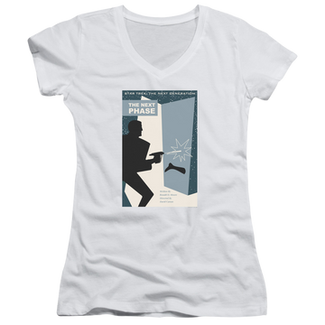 Star Trek The Next Generation Tng Season 5 Episode 24 - Juniors V-Neck T-Shirt Juniors V-Neck T-Shirt Star Trek   
