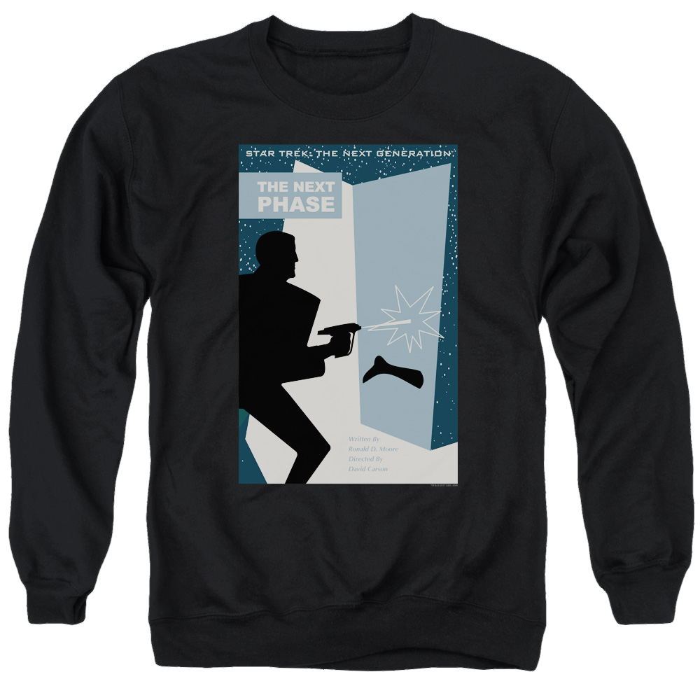 Star Trek The Next Generation Tng S5 Ep24 - Men's Crewneck Sweatshirt Men's Crewneck Sweatshirt Star Trek   