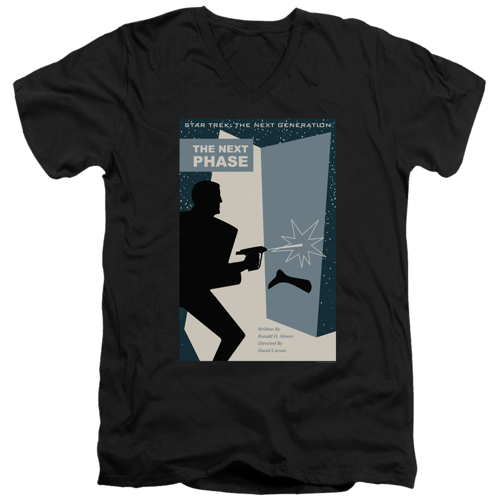 Star Trek The Next Generation Tng Season 5 Episode 24 - Men's V-Neck T-Shirt Men's V-Neck T-Shirt Star Trek   