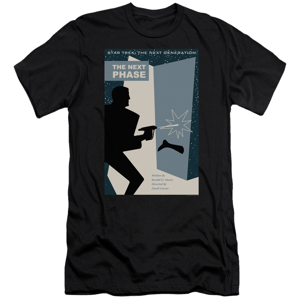 Star Trek The Next Generation Tng Season 5 Episode 24 - Men's Premium Slim Fit T-Shirt Men's Premium Slim Fit T-Shirt Star Trek   