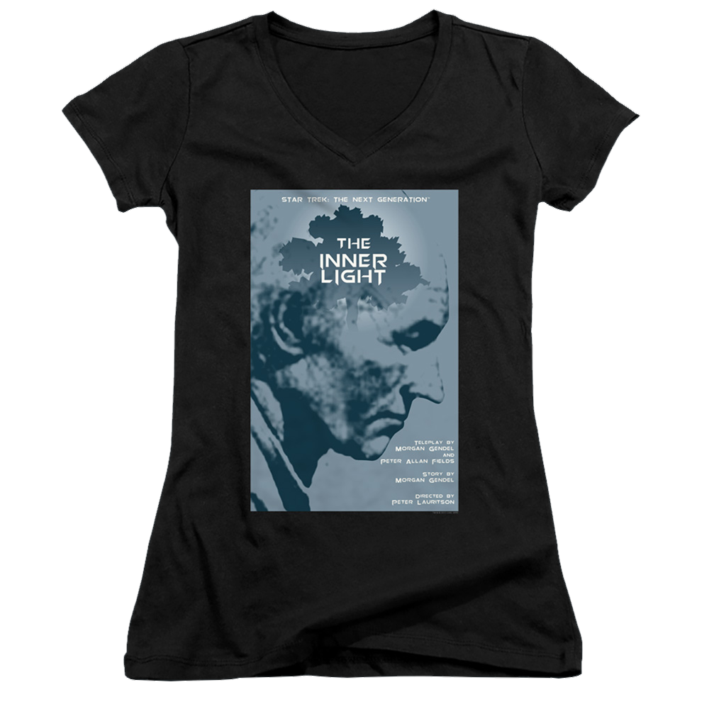 Star Trek The Next Generation Tng Season 5 Episode 25 - Juniors V-Neck T-Shirt Juniors V-Neck T-Shirt Star Trek   