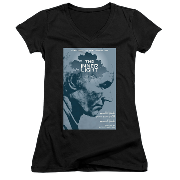 Star Trek The Next Generation Tng Season 5 Episode 25 - Juniors V-Neck T-Shirt Juniors V-Neck T-Shirt Star Trek   