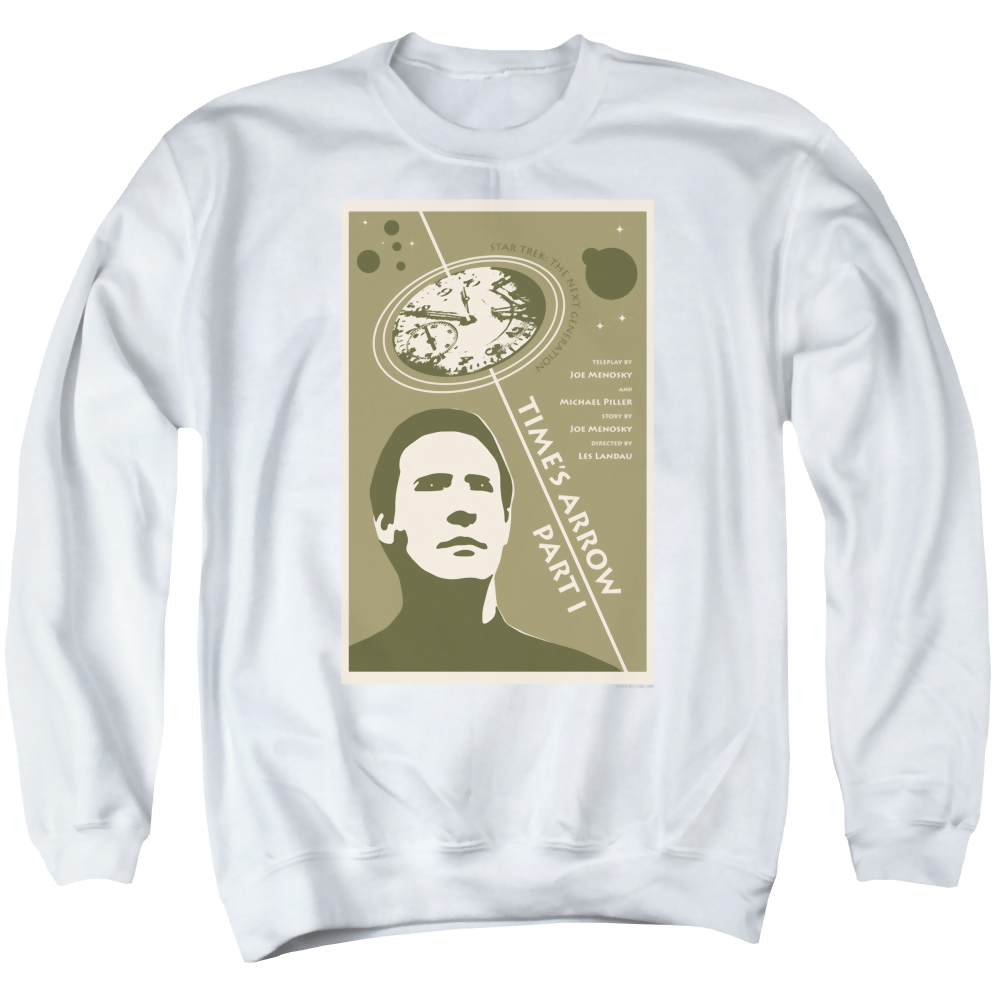 Star Trek The Next Generation Tng S5 Ep26 - Men's Crewneck Sweatshirt Men's Crewneck Sweatshirt Star Trek   