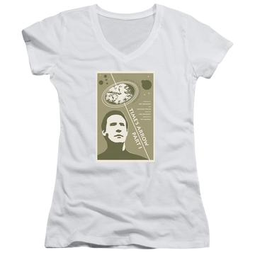 Star Trek The Next Generation Tng Season 5 Episode 26 - Juniors V-Neck T-Shirt Juniors V-Neck T-Shirt Star Trek   