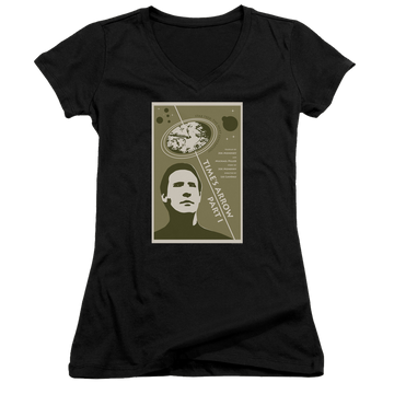 Star Trek The Next Generation Tng Season 5 Episode 26 - Juniors V-Neck T-Shirt Juniors V-Neck T-Shirt Star Trek   