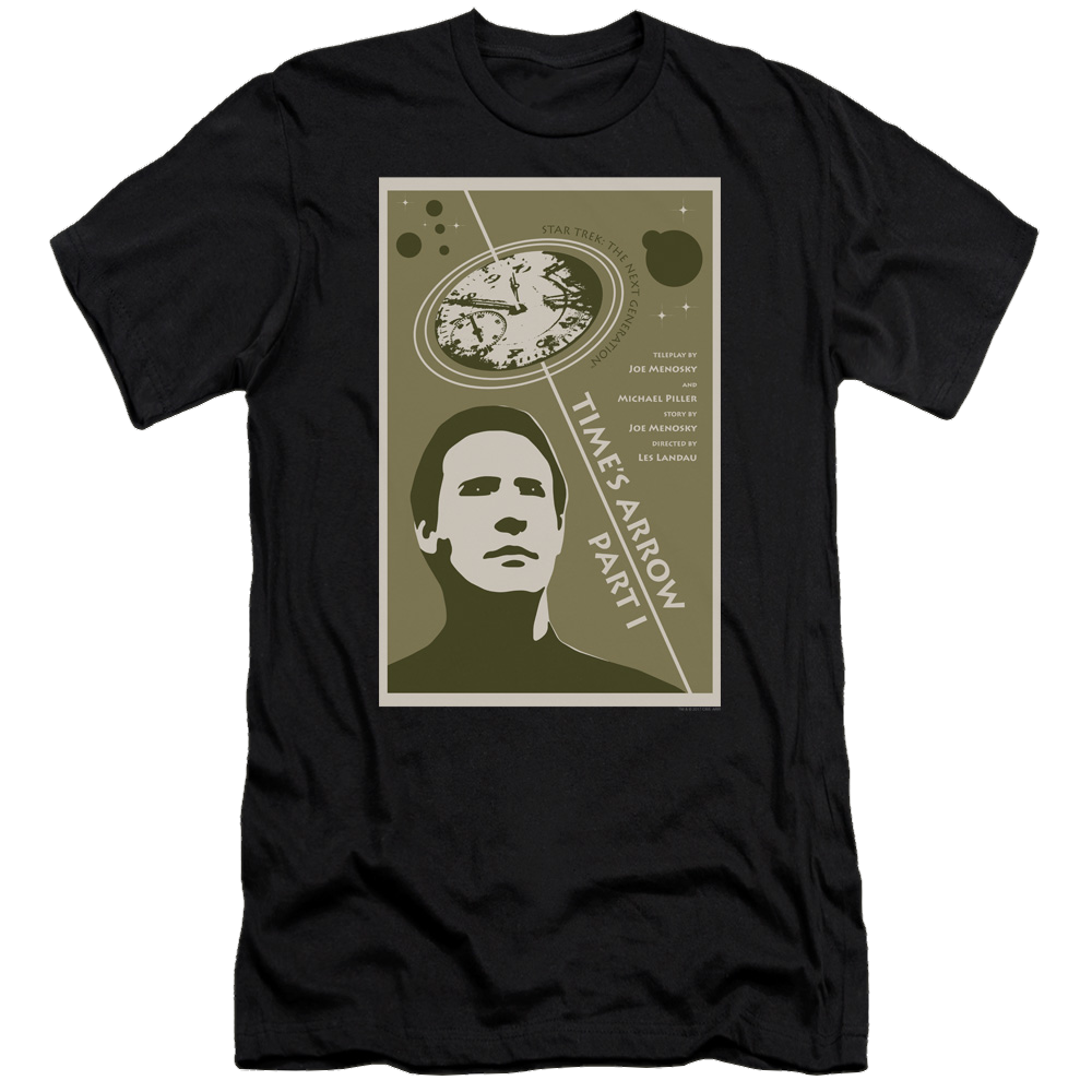 Star Trek The Next Generation Tng Season 5 Episode 26 - Men's Premium Slim Fit T-Shirt Men's Premium Slim Fit T-Shirt Star Trek   