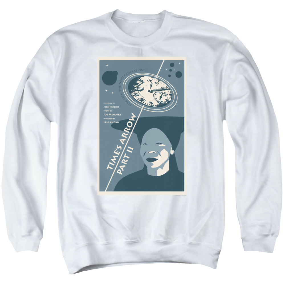Star Trek The Next Generation Tng S6 Ep1 - Men's Crewneck Sweatshirt Men's Crewneck Sweatshirt Star Trek   
