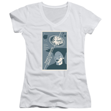 Star Trek The Next Generation Tng Season 6 Episode 1 - Juniors V-Neck T-Shirt Juniors V-Neck T-Shirt Star Trek   