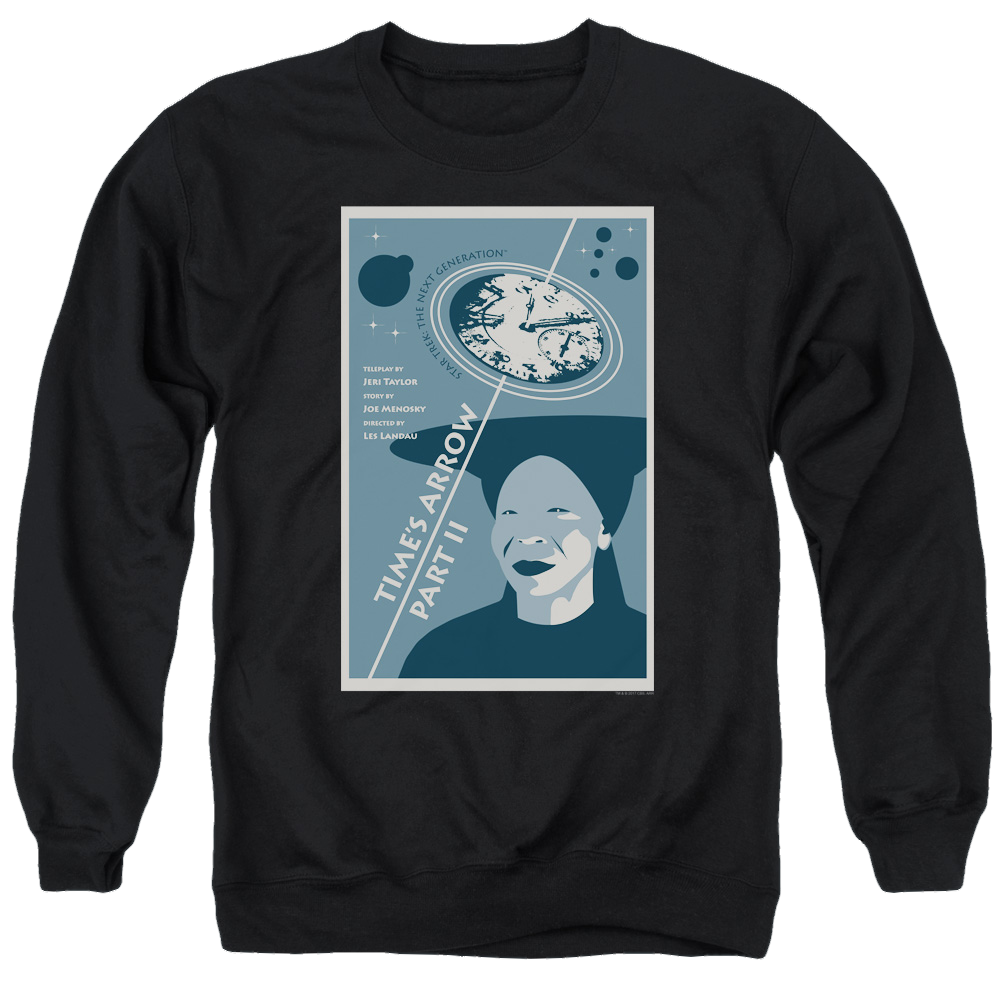 Star Trek The Next Generation Tng S6 Ep1 - Men's Crewneck Sweatshirt Men's Crewneck Sweatshirt Star Trek   