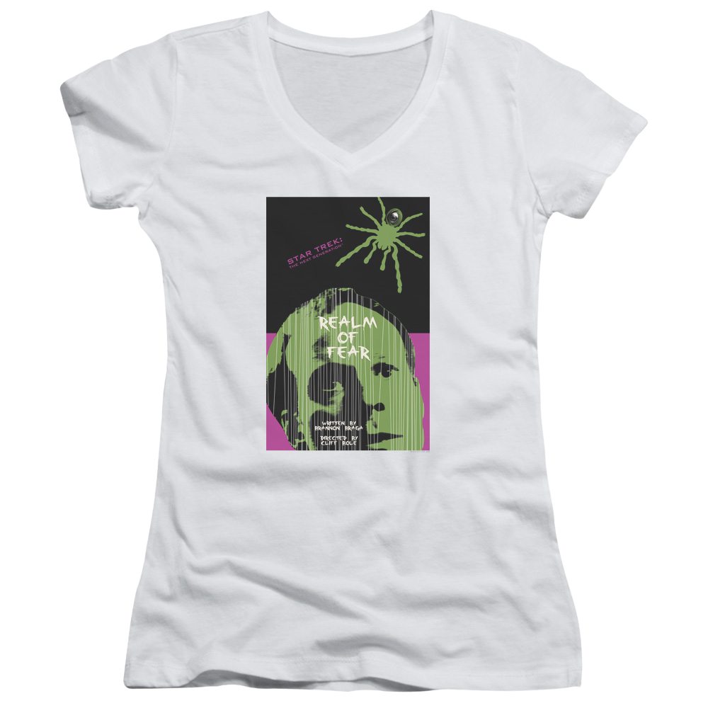 Star Trek Tng Season 6 Episode 2 Juniors V-Neck T-Shirt Juniors V-Neck T-Shirt Star Trek   