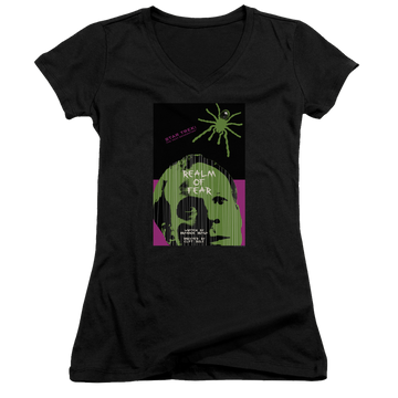 Star Trek The Next Generation Tng Season 6 Episode 2 - Juniors V-Neck T-Shirt Juniors V-Neck T-Shirt Star Trek   