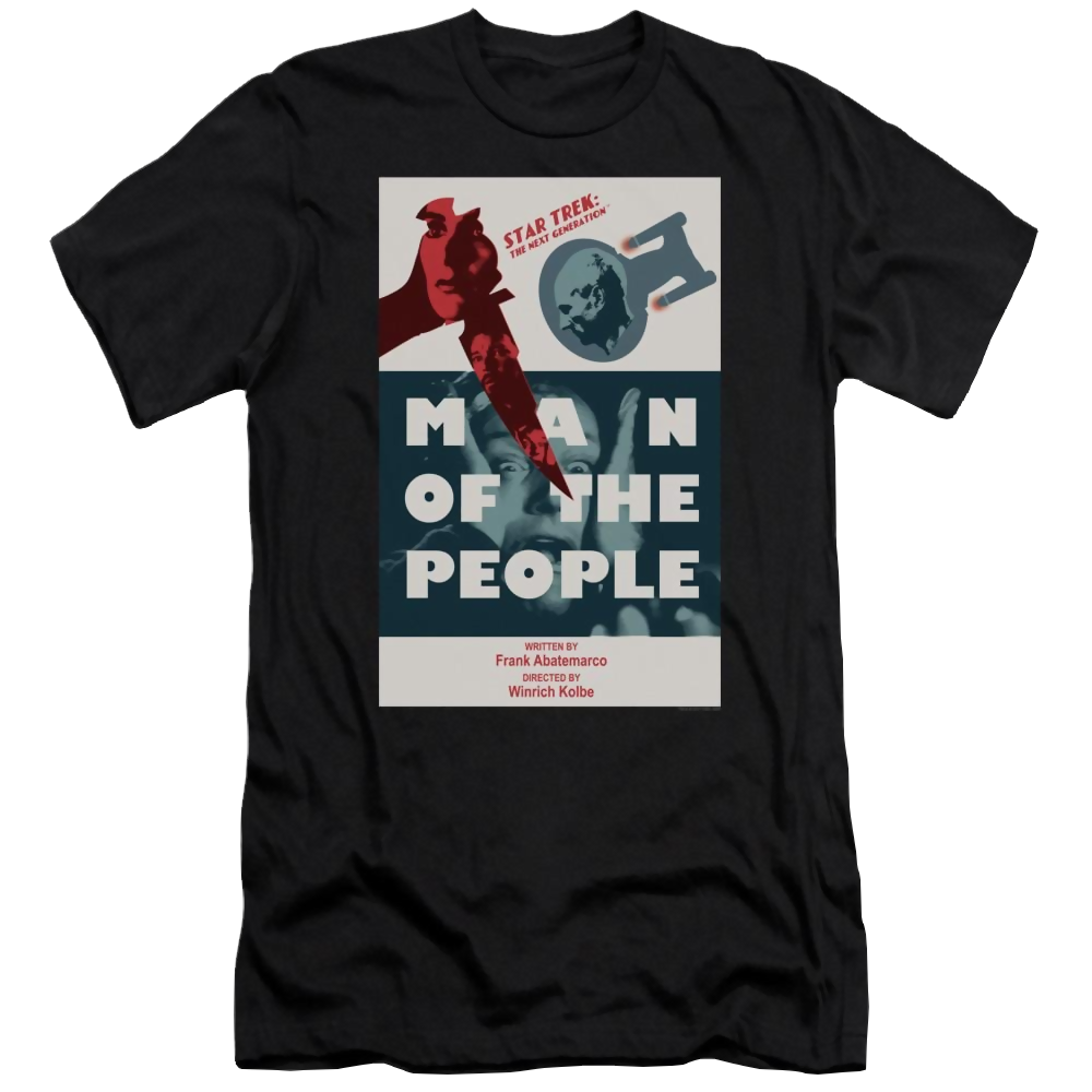 Star Trek Tng Season 6 Episode 3 Men's Premium Slim Fit T-Shirt Men's Premium Slim Fit T-Shirt Star Trek   