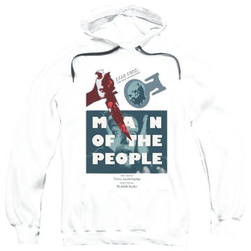 Black pullover hoodie with Star Trek Tng Season 6 Episode 3 graphic
