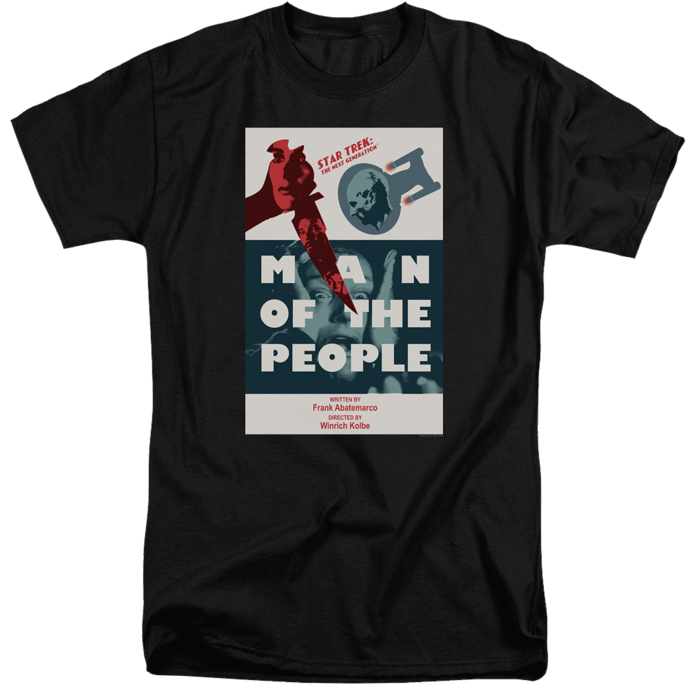 Star Trek The Next Generation Tng Season 6 Episode 3 - Men's Tall Fit T-Shirt Men's Tall Fit T-Shirt Star Trek   