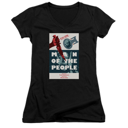 Star Trek The Next Generation Tng Season 6 Episode 3 - Juniors V-Neck T-Shirt Juniors V-Neck T-Shirt Star Trek   