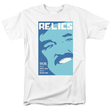 White men's regular fit t-shirt with Star Trek The Next Generation Tng Season 6 Episode 4 graphic